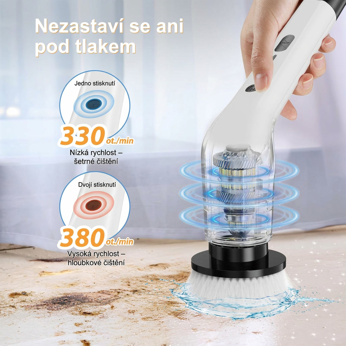 Purelia™ Elektrický rotační kartáč 8 v 1